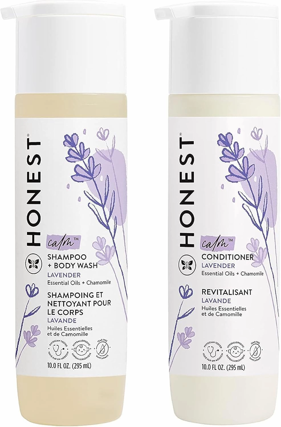 Honest Co. Baby Duo | Silicone-Free | Gentle Lavender Calm