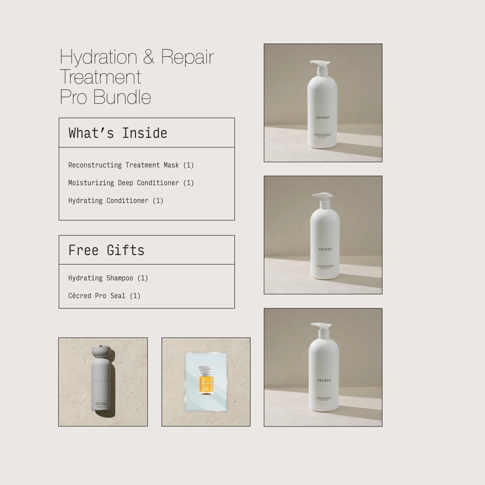 Honey Hydration   Damage Repair Bundle