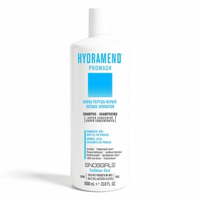 HYDRAMEND Vegan Hydrating Shampoo Intense Hydration & Repair, Hydrates & Mends all hair types, dry, damaged with argan oil & hair vitamins (33 Fl Oz)