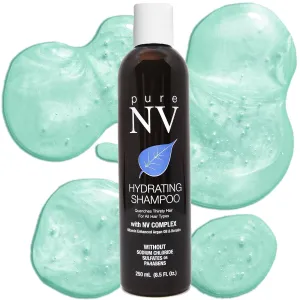 Hydrating Shampoo – Moisture Boost for Dry, Damaged, or Frizz-Prone Hair – Nourishing Cleanser with Natural Surfactants, Vitamins & Plant Proteins – Sulfate-Free & Color-Safe – 8.5 oz