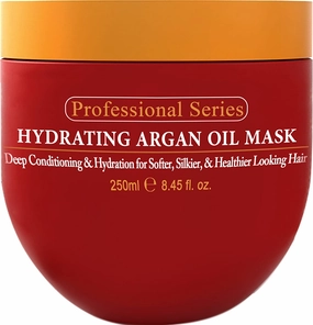 Hydrating Argan Oil Hair Mask and Deep Conditioner for Dry or Damaged Hair (8.45 Oz Jar)