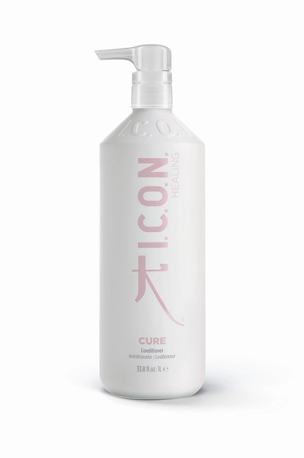 I.C.O.N. Cure Revitalizing Conditioning Treatment, Leave In Healing Conditioner, Smooths & Nourishes, Safe for Color Treated Hair, Vegan & Cruelty Free, 33.8 oz