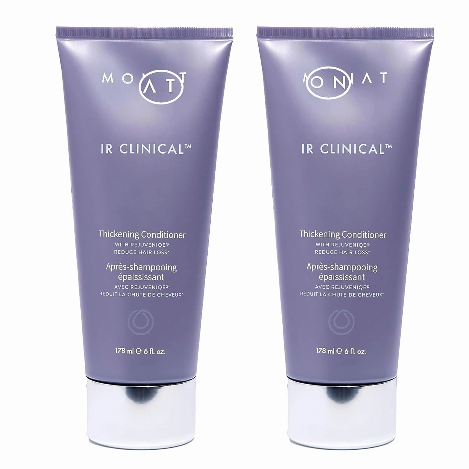 I.R Clinical Thickening Conditioner (6 fl. oz) – Vegan Conditioner For Thinning Hair with Rosemary & Mint – Repairing And Volume Boosting Action For Thicker/Fuller-Looking Hair - (Pack of 2)