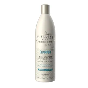 Il Salone Milano Professional Detox Shampoo for All Hair Types - Absorbs impurities, Detoxifies and Rebalances skin and hair - Premium Quality - 16.9 Fl. Oz. / 500ml