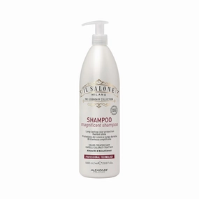 Il Salone Milano Professional Magnificent Shampoo - Color Safe Shampoo for Processed and Color Treated Hair - Enriched with Almond Oil for Radiant Shine - Salon-Quality Hair Care (33.8 oz / 1000 ml)