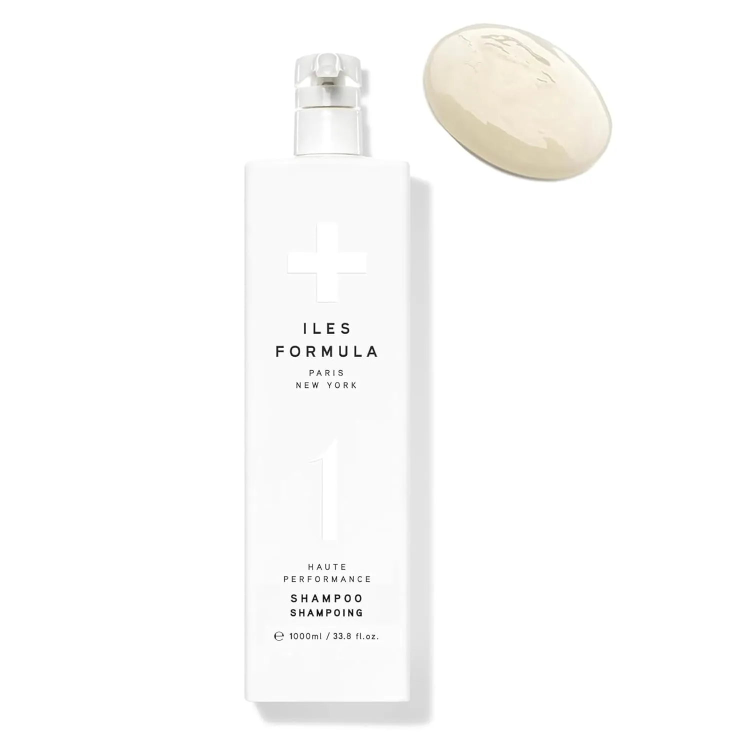 ILES FORMULA Shampoo - Sulfate, Paraben & Silicone Free - Deep Cleanse, Volumize, Detangle   Stops Breakage, Color & Extension Safe, with Macroloba Oil, Silk & Root Juices, 34 Fl Oz (1L)
