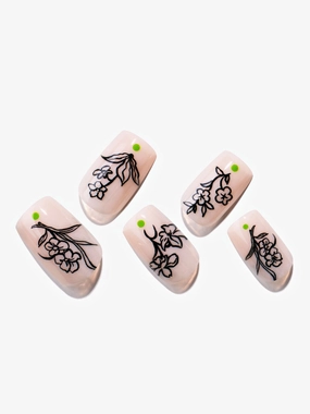Ink Peach Blossom