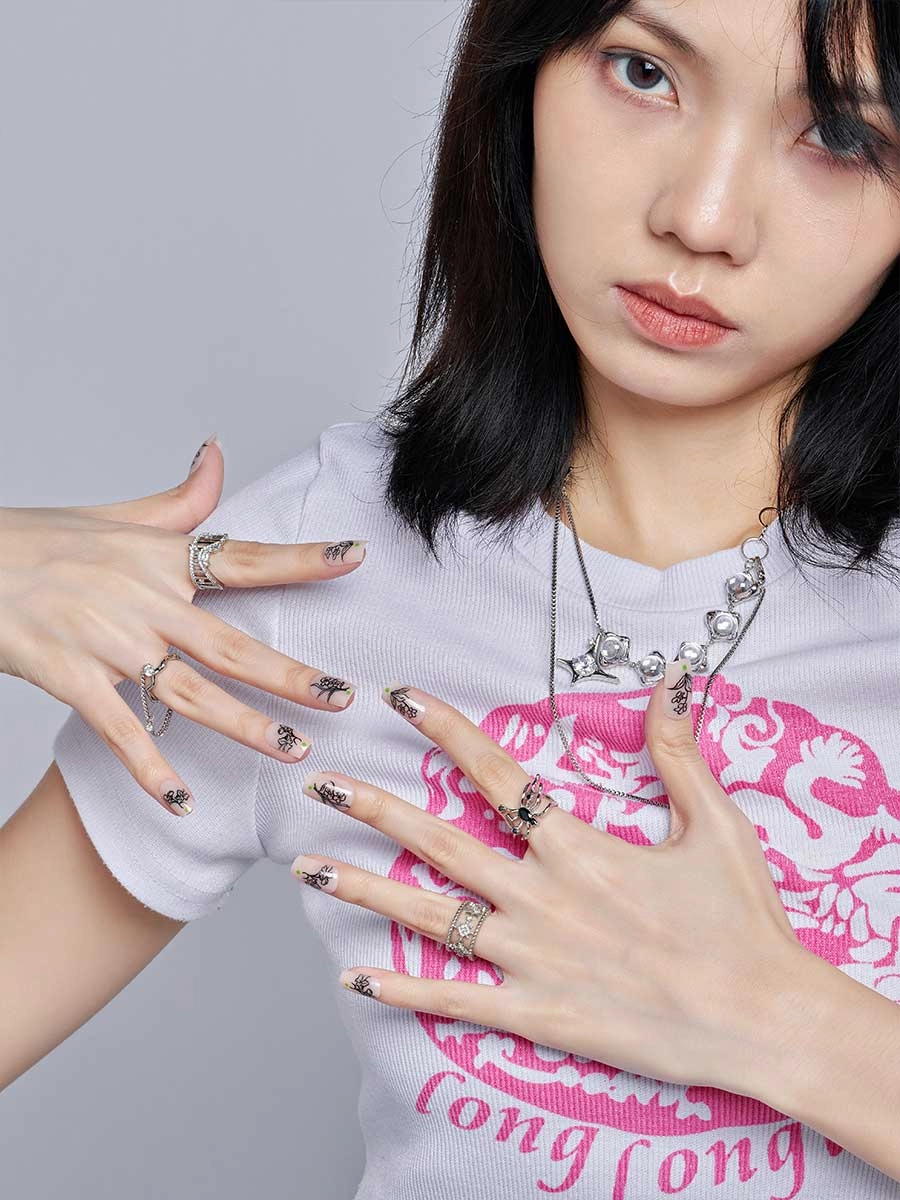 Ink Peach Blossom