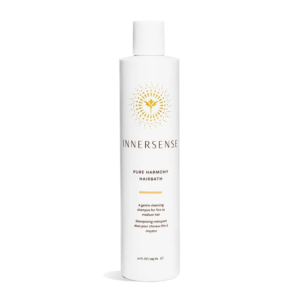 INNERSENSE Organic Beauty - Natural Pure Harmony Hairbath Shampoo | Non-Toxic, Cruelty-Free, Clean Haircare (10oz)