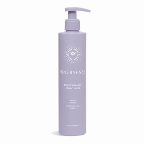 INNERSENSE Organic Beauty - Bright Balance Purple Toning Conditioner | Coconut   Pumpkin Seed Oil to Nourish   Moisturize Light   Gray Hair | Non-Toxic, Cruelty-Free | Paraben Free (10 fl oz | 295 ml)