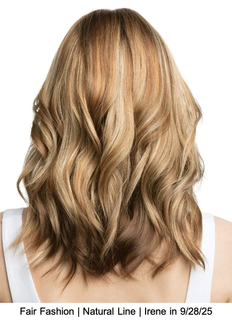 IRENE Mono Top Human Hair Wig by Fair Fashion, 5PC Bundle: Wig, 4oz Mara Ray ProSmooth Shampoo and Conditioner, The One Detangler, and 19 Page Belle of Hope Guide (9/28/25)