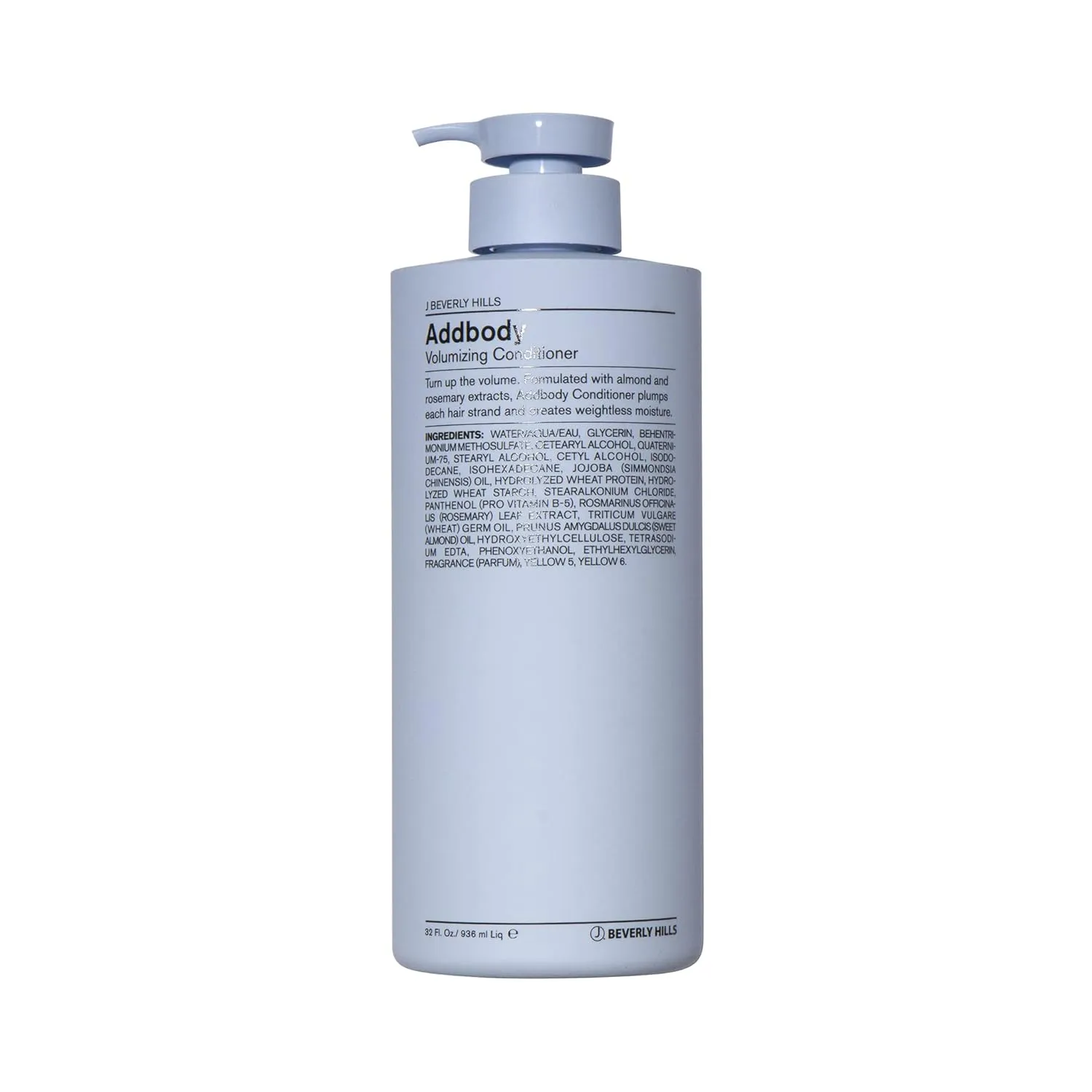 J Beverly Hills Blue Addbody Volumizing Conditioner with Rosemary Oil for Hair Growth, (3 Oz, 12, Oz, 32 Oz)