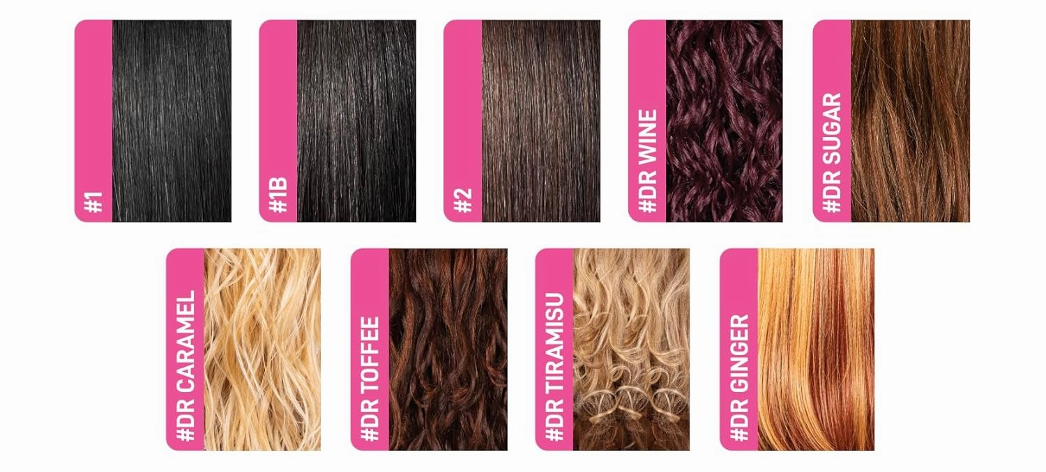 Janet Collection melt HD 360 HUMAN HAIR BLEND PRIME UNIMIX Hand-Tied 13X6 Frontal Baby Hair Transparent Lace Glueless LYRA Wig (1)