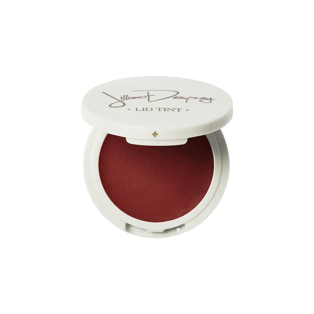 Jillian Dempsey Lid Tint: Satin Cream Eyeshadow I Easy Application for a Natural Shimmer or a Layered Matte Finish I Ruby