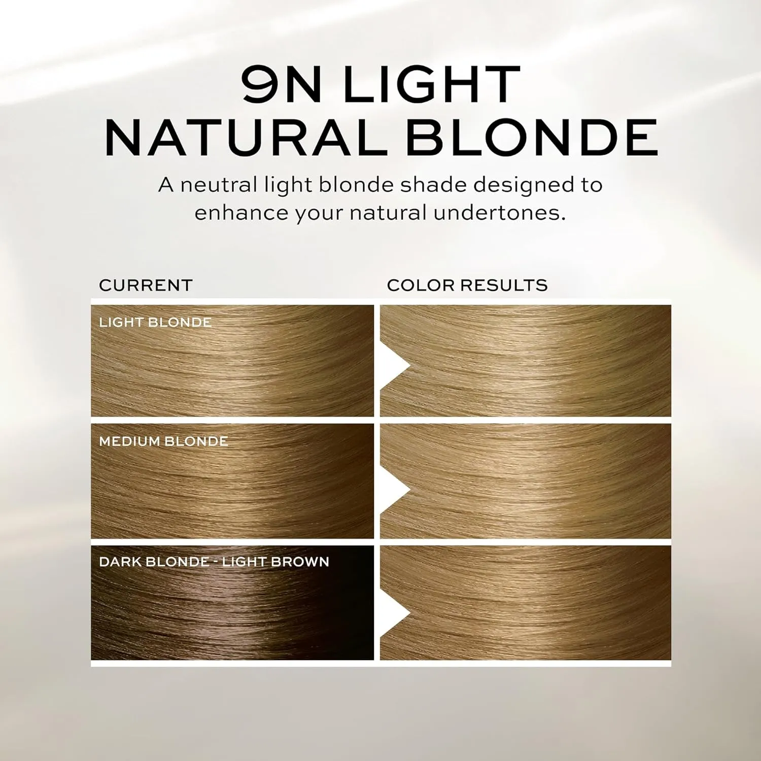 John Frieda Precision Foam Colour, Light Natural Blonde 9N, Full-coverage Hair Color Kit, Anti-Fade Gray Coverage, Deep Color Saturation Hair Dye, Pack of 2