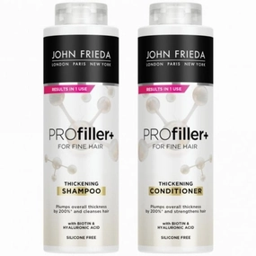 John Frieda Volume PROFiller  Thickening Shampoo & Conditioner Twin 2 x 500ml