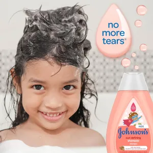 Johnson's Baby Curl Defining Tear-Free Kids' Leave-in Conditioner with Shea Butter, Paraben-, Sulfate- & Dye-Free Formula, Hypoallergenic & Gentle for Toddlers' Hair, 6.8 fl. Oz (Pack of 2)