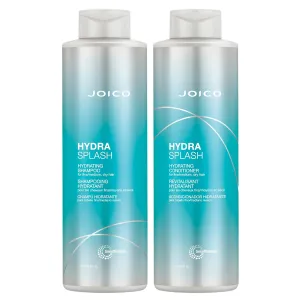 Joico HydraSplash Hydrating Shampoo & Conditioner Set, Preserve Natural Moisture, for Fine / Medium / Dry Hair