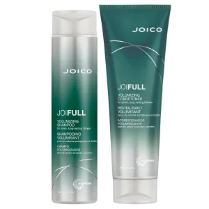 Joico JoiFULL Volumizing Shampoo & Conditioner Set| For Fine, Thin Hair | Add Instant Body | Long-Lasting Fullness | For Thicker Bouncier Hair | Boost Shine| Infused With Lotus Flower & Bamboo Extract