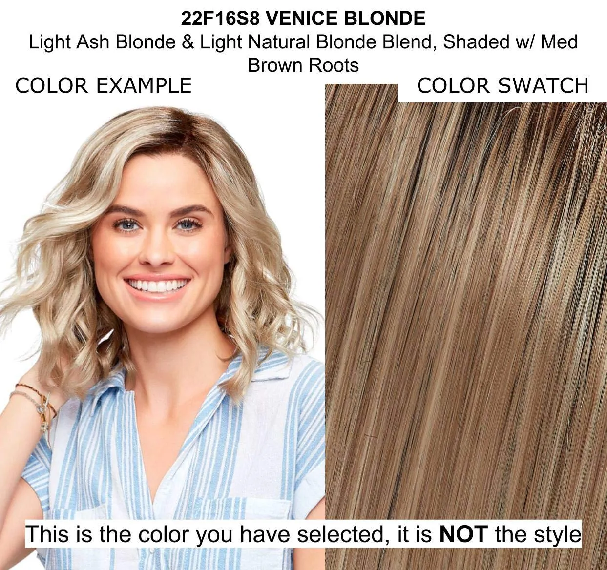 Jon Renau & Christy's Wigs Bundle - 5 Items: Kyla Wig Q & A Booklet, 2oz Travel Size Wig Shampoo, HD Smooth and Wide Tooth Comb - Color: 22F16S8