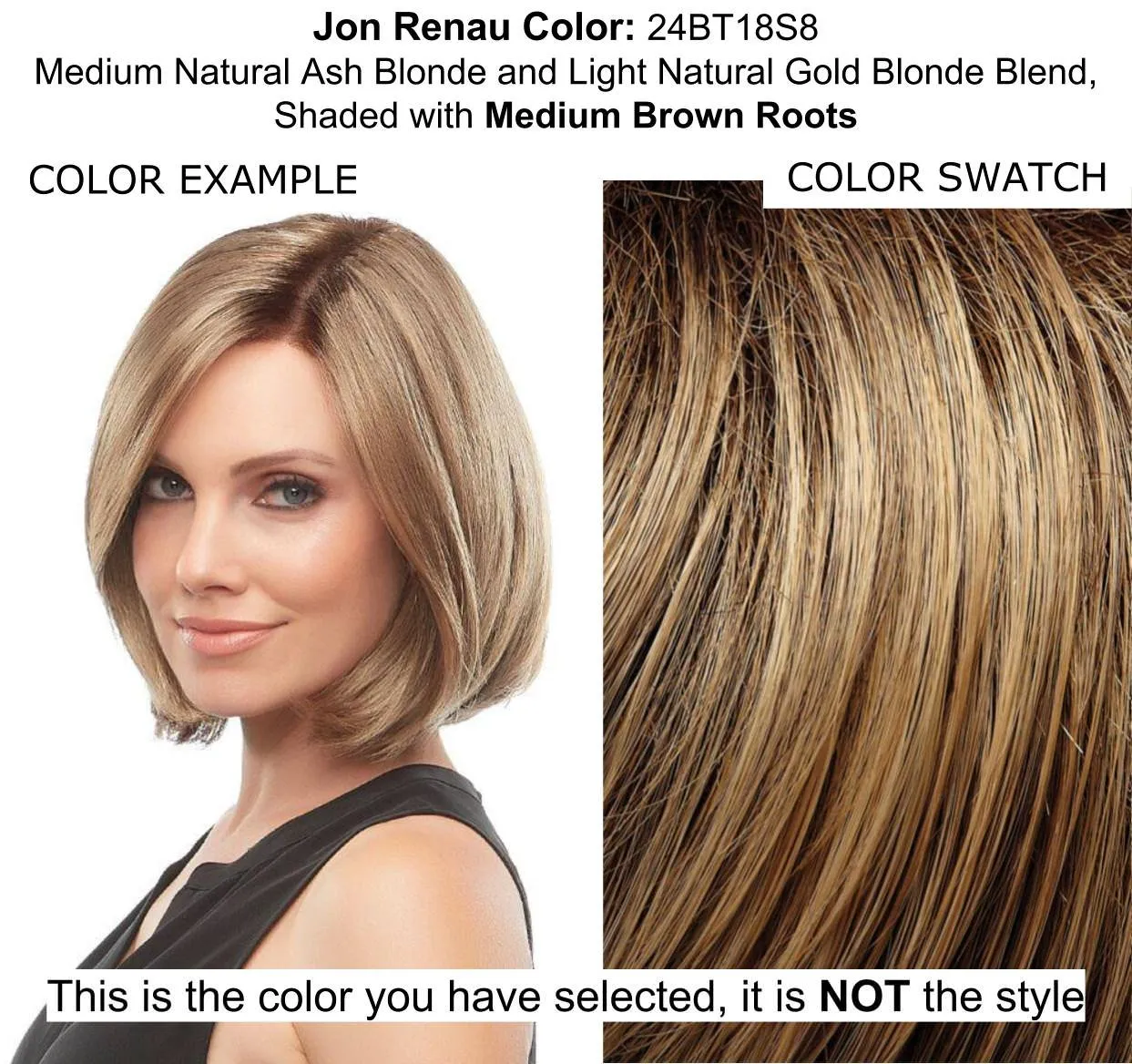 Jon Renau & Christy's Wigs Bundle - 5 Items: Kyla Wig Q & A Booklet, 2oz Travel Size Wig Shampoo, HD Smooth and Wide Tooth Comb - Color: 24BT18S8