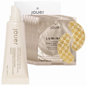 Jouer Luminize Eye Patches & Vanilla Lip Enhancer