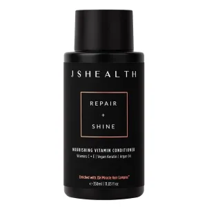 JSHealth Nourishing Conditioner - Vitamin-Enriched Deep Treatment for Dry, Colored Hair - With Keratin, Argan Oil, and Vitamins C & E | Sulfate-Free, Vegan, 350ml