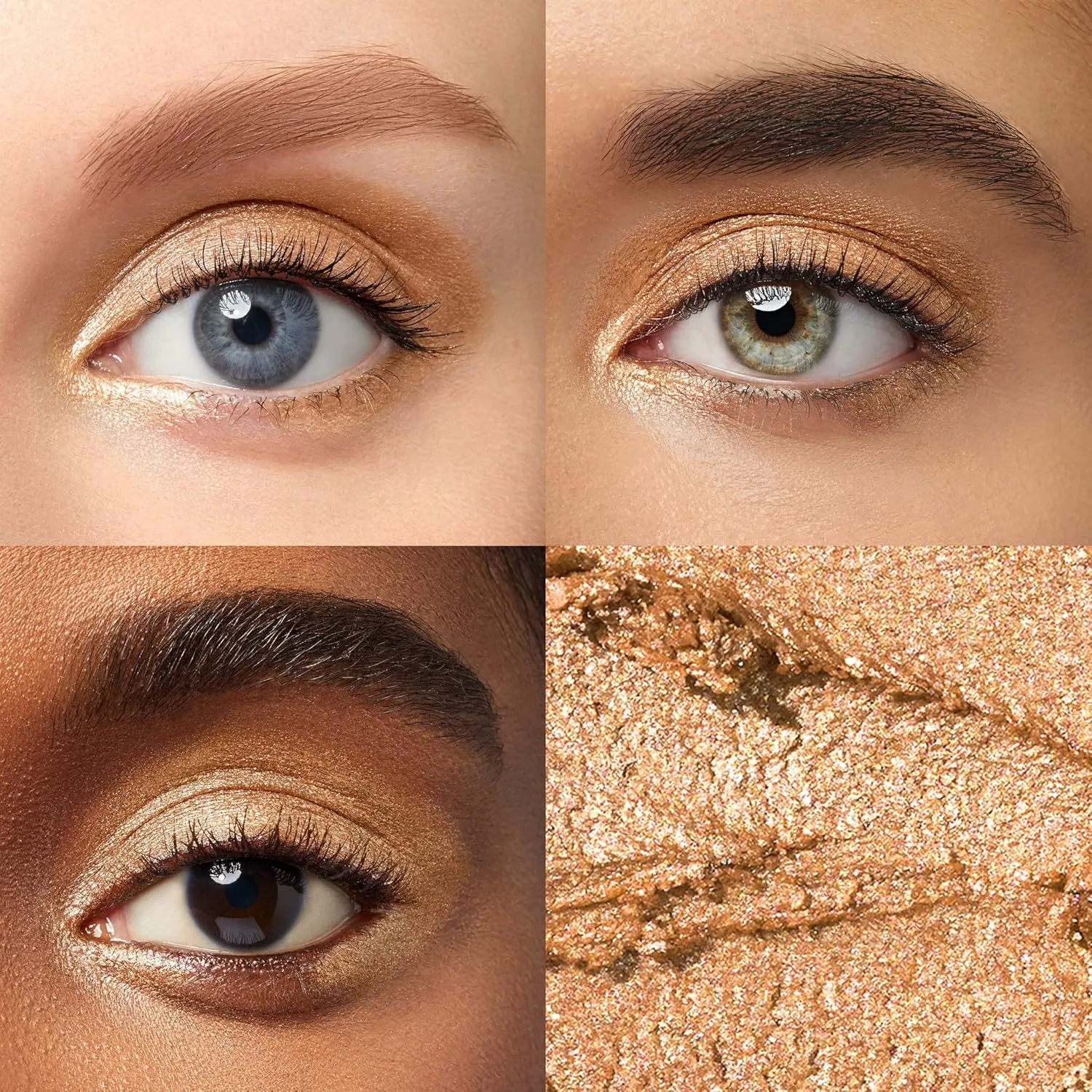 Julep Eyeshadow 101 Crème-to-Powder Waterproof Eyeshadow Stick – Warm Gold Shimmer – Long-Lasting, Crease-Proof, Golden Shimmer Cream Eyeshadow with Built-in Smudger