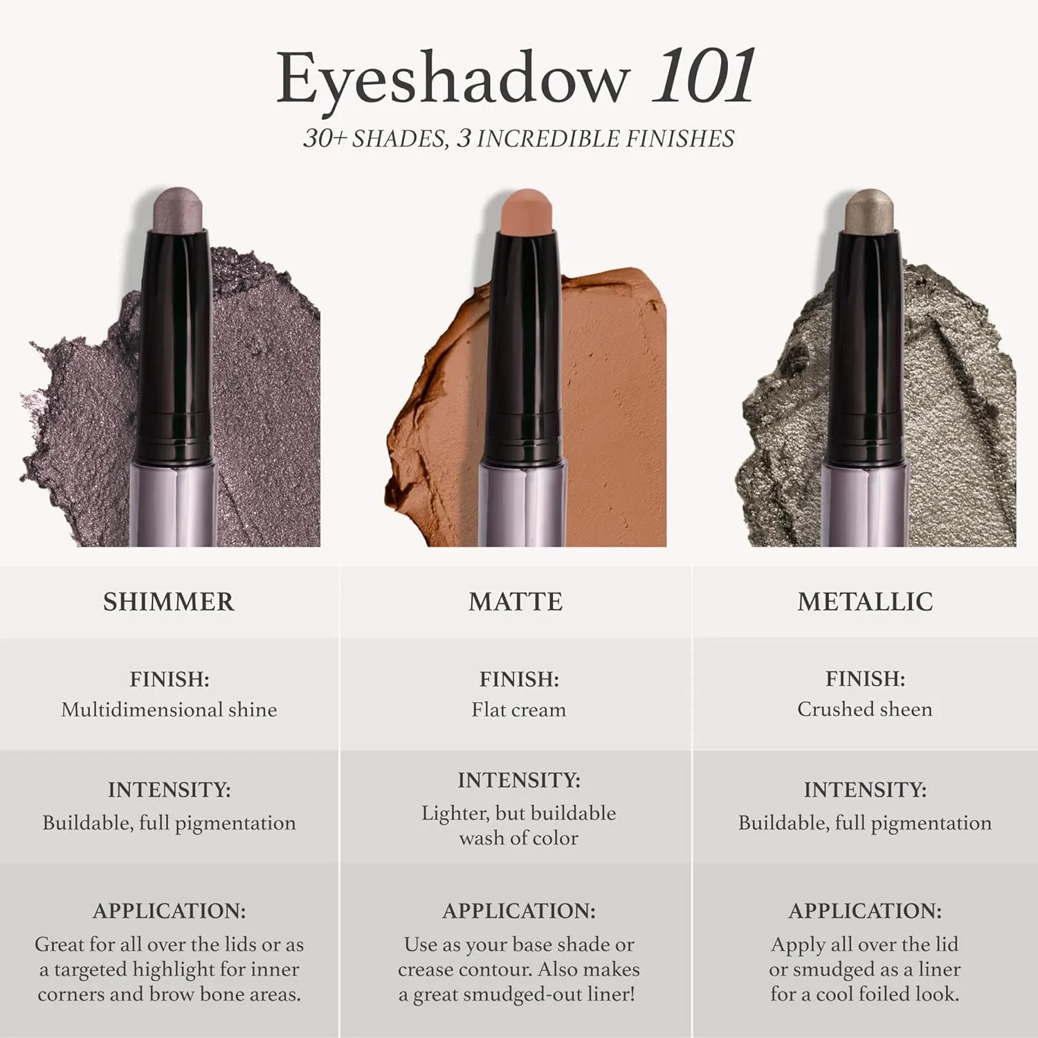 Julep Eyeshadow 101 Crème-to-Powder Waterproof Eyeshadow Stick – Warm Gold Shimmer – Long-Lasting, Crease-Proof, Golden Shimmer Cream Eyeshadow with Built-in Smudger