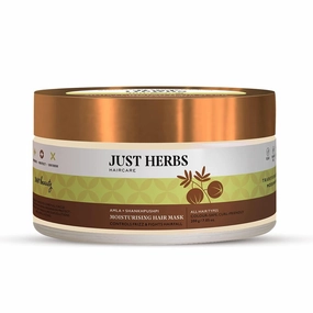 Just; Herbs Ayurvedic Shirolepam Hair & Scalp Treatment Mask Cream For Hair Growth, Hairfall & Damaged Hair- Paraben & Silicon Free Hair Mask For Men & Women 200g, White