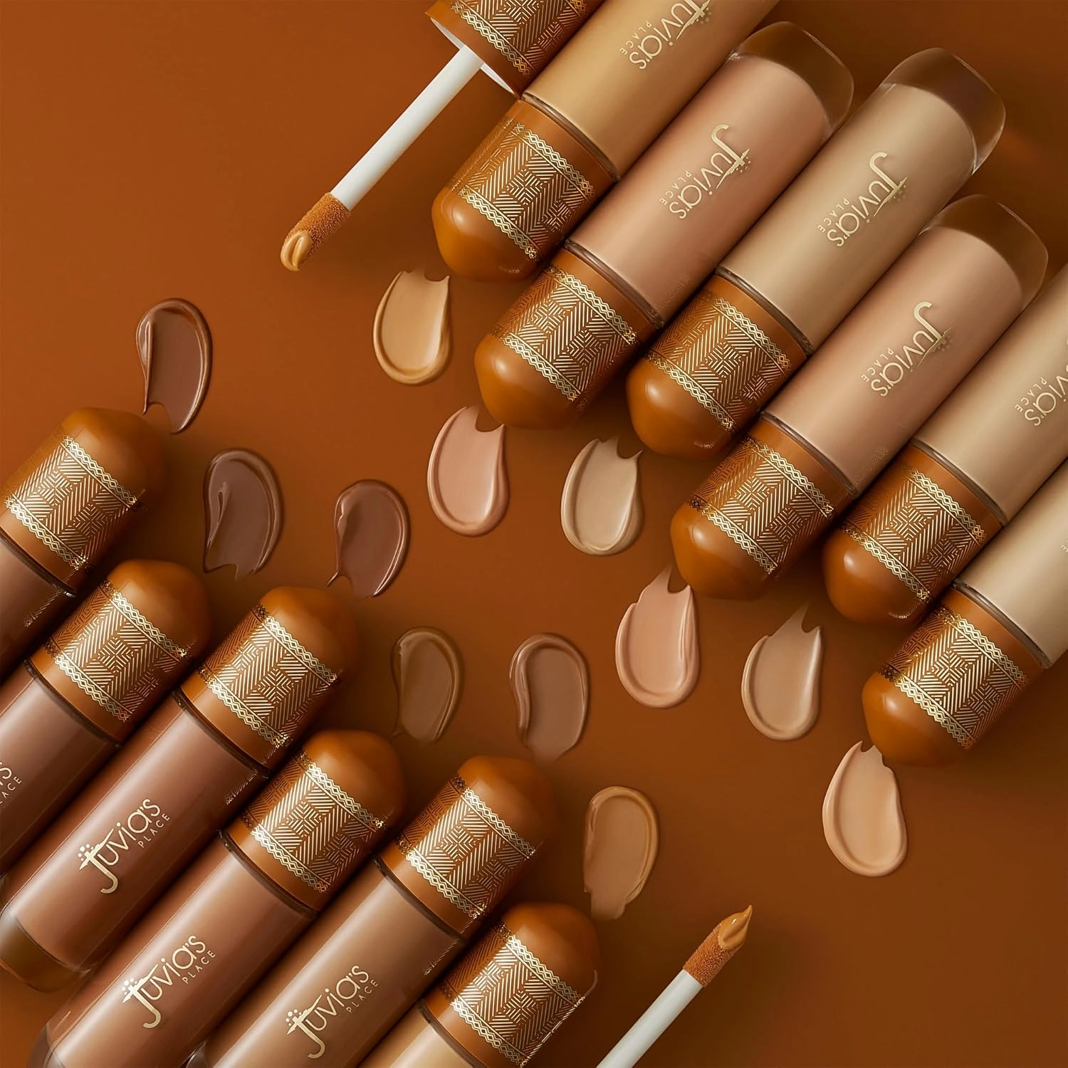 Juvia's Place I Am Magic Radiance Booster - Shade 8 (Alexander) - Flawless Effect for Glam Makeup - Blurs, Smooths & Illuminates Complexion - Glow Activator with Buildable Low to Medium Coverage