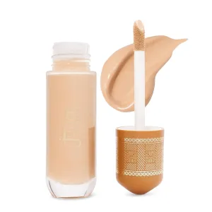 Juvia's Place I Am Magic Radiance Booster - Shade 9 (Isla) - Flawless Effect for Glam Makeup - Blurs, Smooths & Illuminates Complexion - Glow Activator with Buildable Low to Medium Coverage