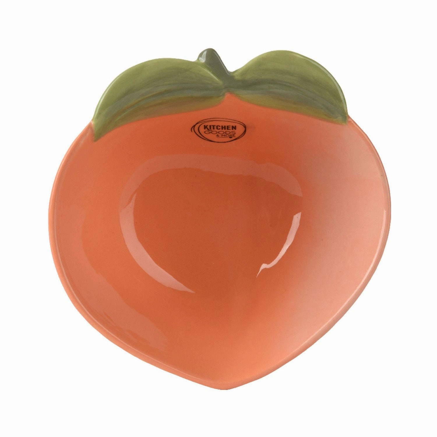 Kaemingk 13.5cm Bowl Dolomite Peach Shiny Peach