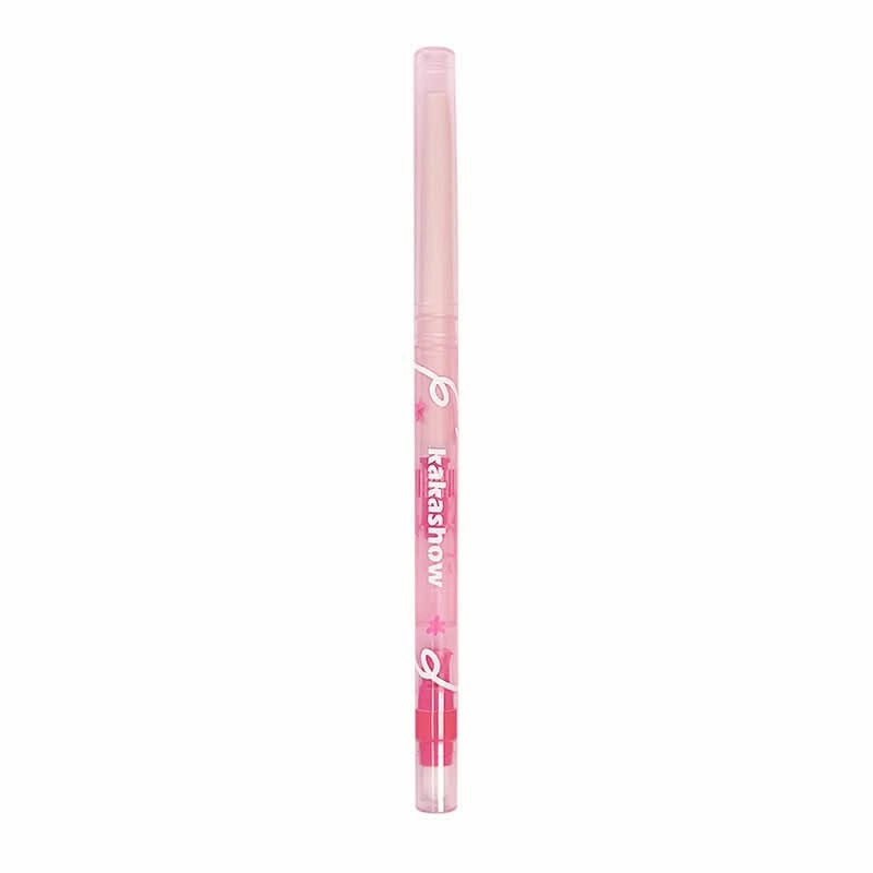 Kakashow Matte Lip Liner with Brush & Sharpener – Smudge-Proof, Velvet Soft Finish