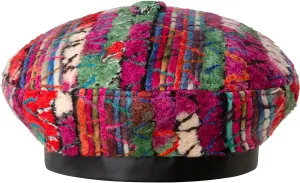 Kangol Wooly Squiggle Beret Pink L/XL