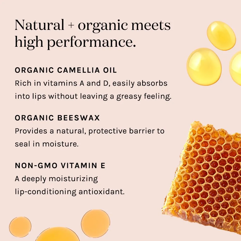 Kari Gran Lip Whip | Moisturizing Lip Balm with Organic Oils | Glossy Sheen   Peppermint | Rich Buttery Texture, Hydrates & Protects | Non-GMO, Organic Ingredients, Made in USA (Tinted Peppermint)