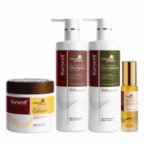 Karseell Collagen Hair Mask   Argan Oil Shampoo and Conditioner - 1.69oz   16.9oz