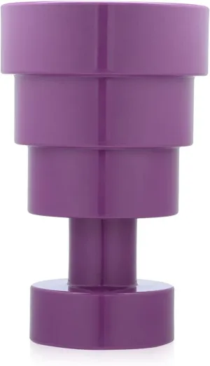 Kartel SFCH-K8851-30 Flower Base, Purple, Diameter 11.8 inches (30 cm), H 18.9 inches (48 cm), Charis