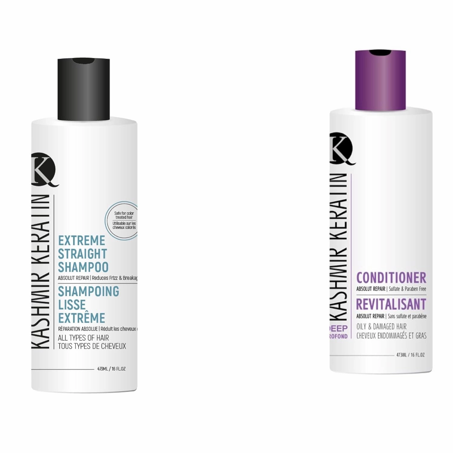 Kashmir Keratin Hair Care Kit plus Shampoo Comb (Extreme Straight   Deep Conditioner)