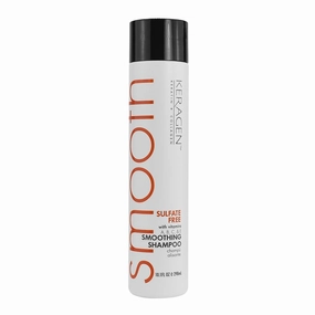 KERAGEN - Smoothing Shampoo with Keratin and Collagen for All Hair Types, Sulfate Free - Moisturizes, Strengthens, Protects Color and Repair - Panthenol, Vitamins, and Jojoba Oil