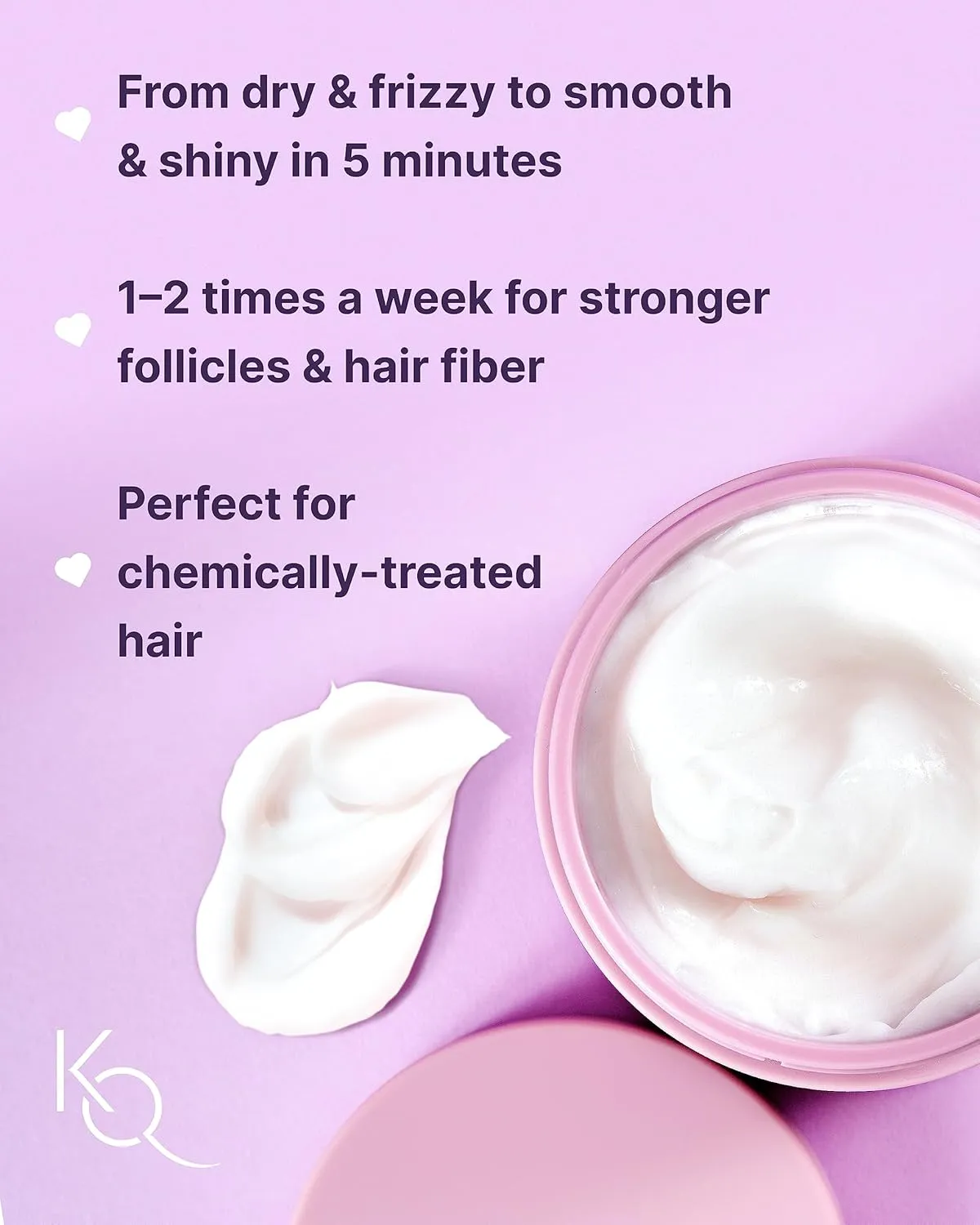 Keranique Hair Mask: Deep Repair & Hydration for Dry, Damaged Hair - Keratin Protein Boost for Fine Strands - Intense Moisturizer for Women