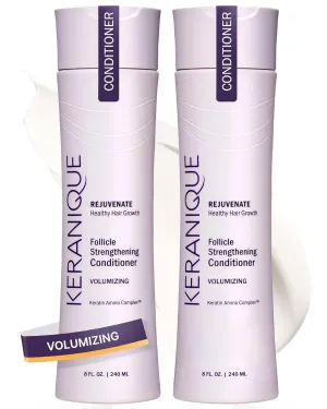 Keranique Volumizing Keratin Conditioner, 8 fl. oz. (2 Pack)