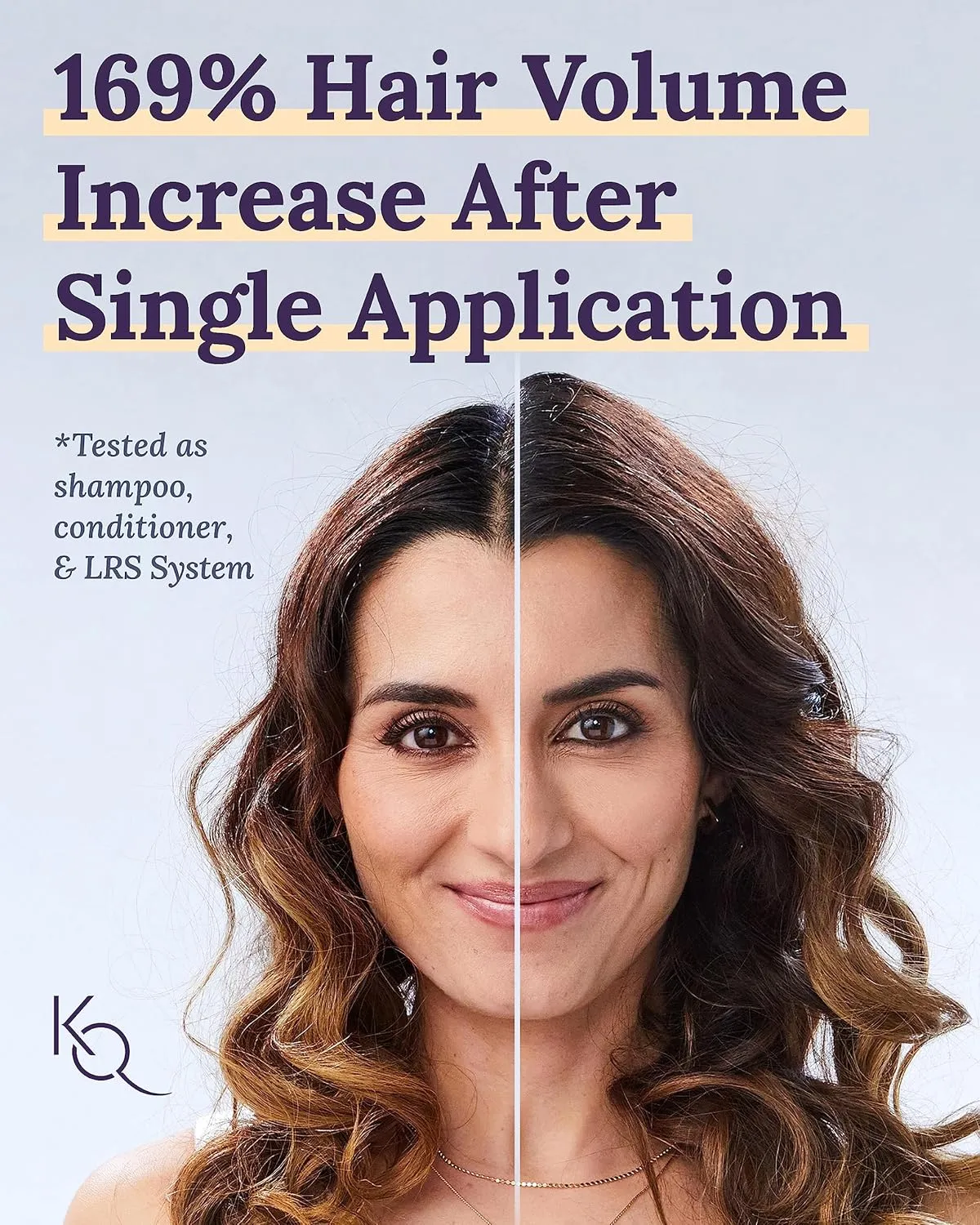 Keranique Volumizing Keratin Conditioner for Thinning Hair, Hair Regrowth | Keratin Amino Complex, Free of Sulfates, Dyes and Parabens, 8 Fl Oz