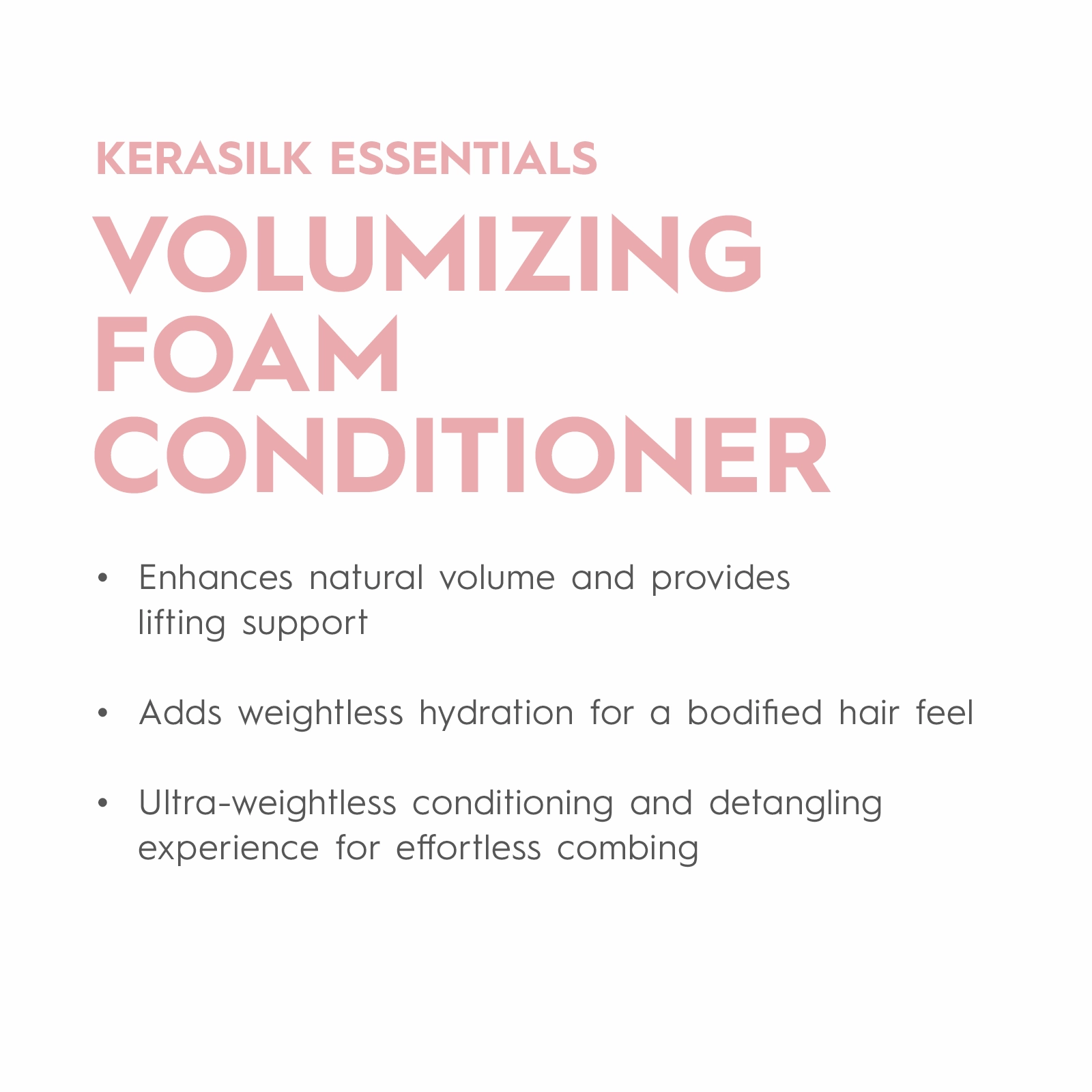 Kerasilk Volumizing Shampoo and Foam-Conditioner Bundle