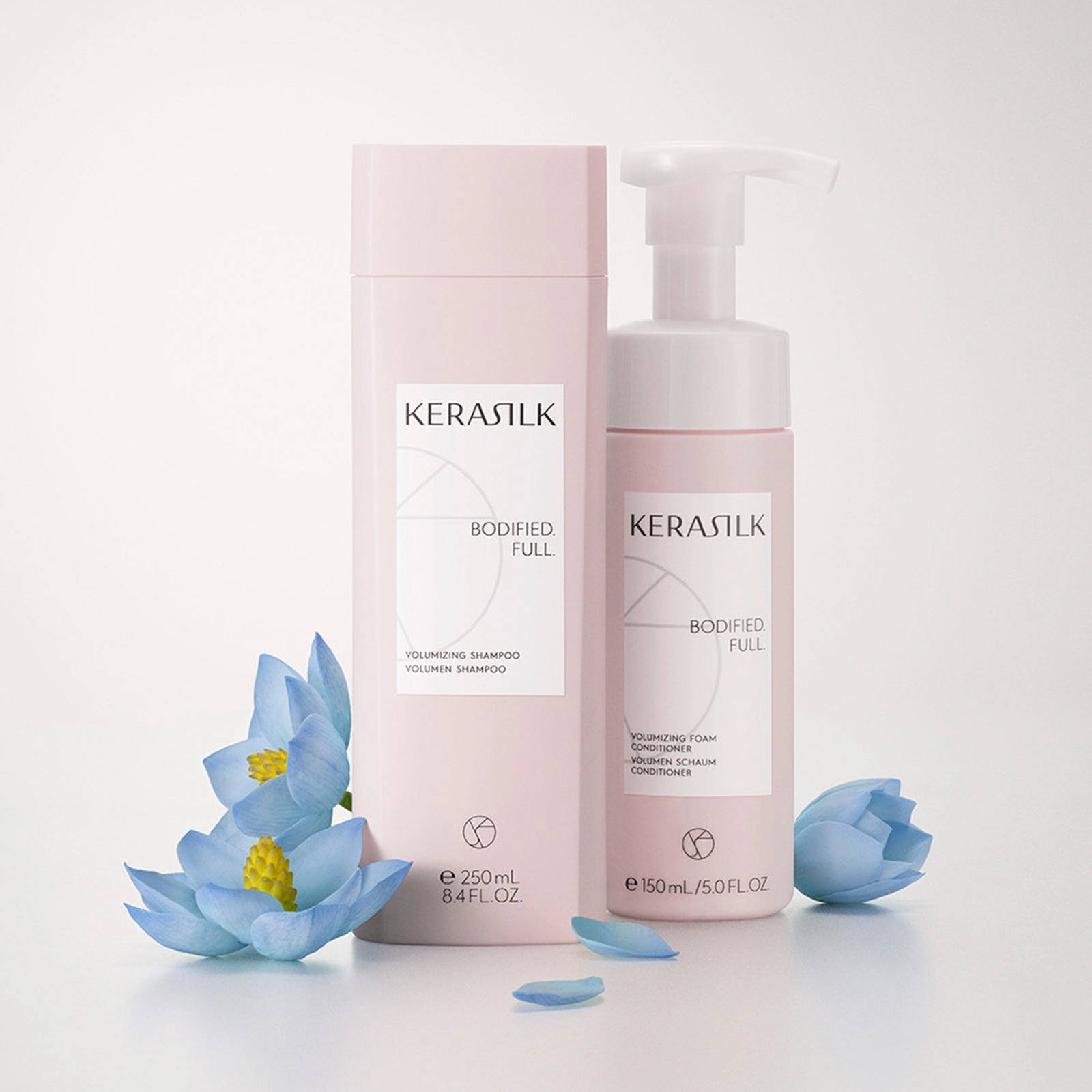 Kerasilk Volumizing Shampoo and Foam-Conditioner Bundle