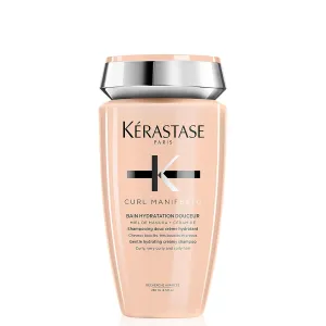 Kerastase Curl Manifesto Hydratation Douceur Shampoo | Removes Build Up & Hydrates Curls | Softens & Reduces Frizz | For All Wavy, Curly, Very Curly & Coily Hair