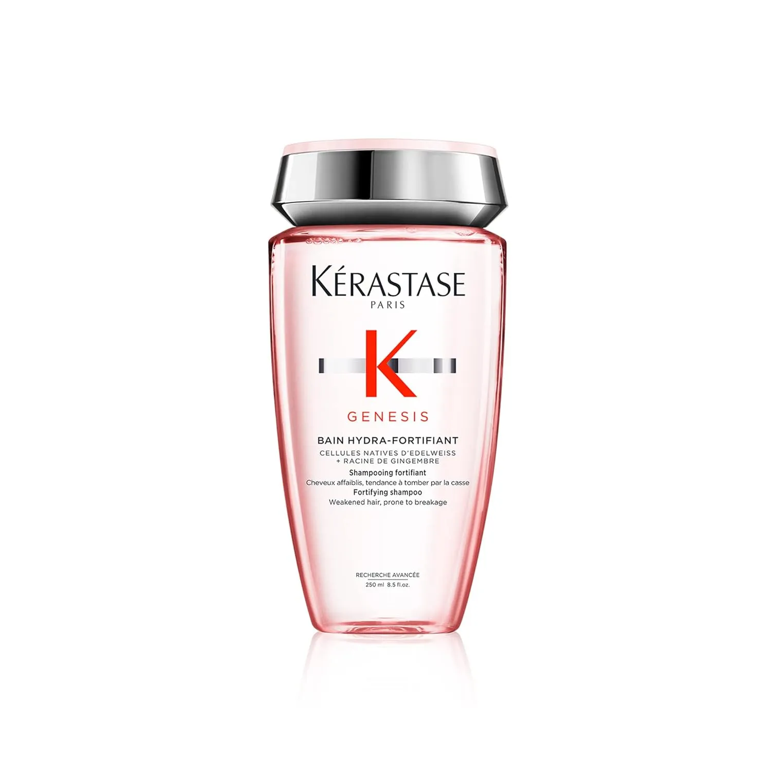 KERASTASE Genesis Hydra-Fortifiant Shampoo | Anti-Breakage & Strengthening For Weak or Damaged Hair | Hydrates Hair | Silicone Free | For Fine or Oily Hair