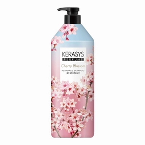 Kerasys CHERRY BLOSSOM Perfumed 33.8 fl oz / 1L (Shampoo, 1-Pack)