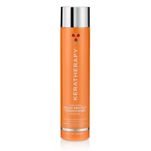 KERATHERAPY Keratin Infused Color Protect Conditioner, 10.1 fl. oz., 300 ml - Gluten Free Color Protecting Conditioner for Color Treated Hair with Kerabond Technology, Red Raspberry Oil, Omega 3 & 6