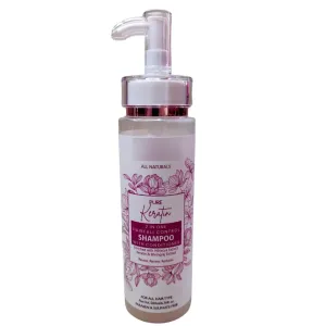 Keratin Anti Hair Fall Shampoo Reduces Up to 100% Dandruff and Strengthens Hair With Bhringraj Extract & Hibiscus Extract Reduces Hair Breakage improves Scalp Health - 200 ml